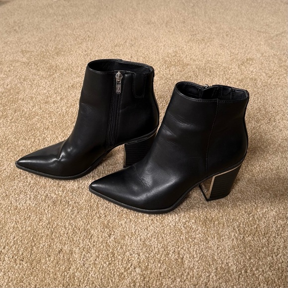 Sam Edelman Circus Cal Black Ankle Booties - Picture 5 of 8